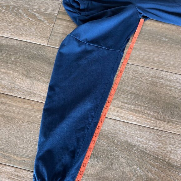 Adidas men's navy essential 100% cotton logo joggers size medium - Picture 8 of 12